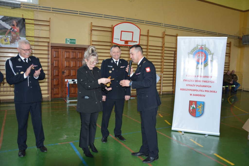 Halowe Zawody Sportowo Pożarnicze dla MDP w Miączynie