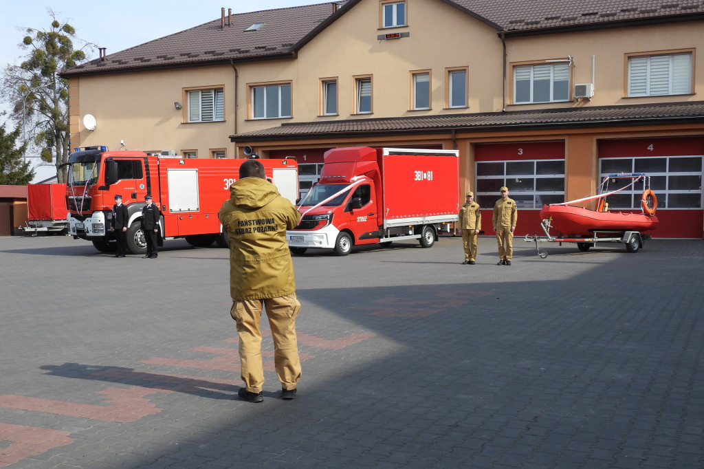 Strażacy z Zamościa i Skierbieszowa z nowym sprzętem ratowniczym