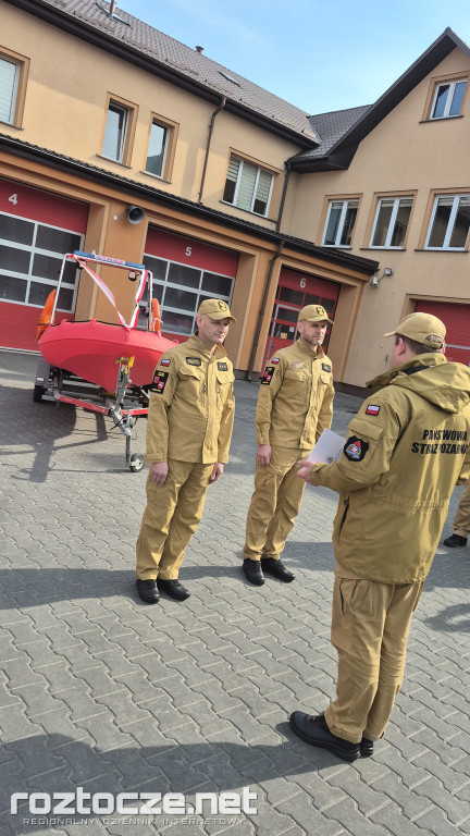 Strażacy z Zamościa i Skierbieszowa z nowym sprzętem ratowniczym