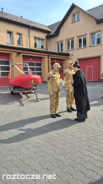 Strażacy z Zamościa i Skierbieszowa z nowym sprzętem ratowniczym