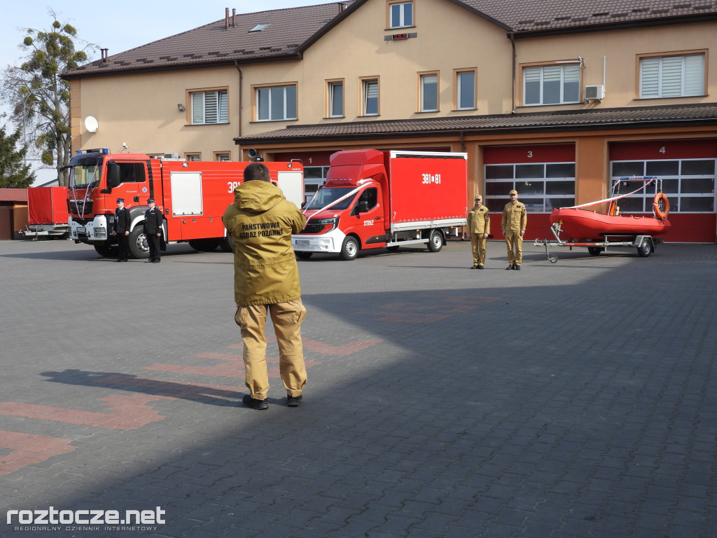 Strażacy z Zamościa i Skierbieszowa z nowym sprzętem ratowniczym