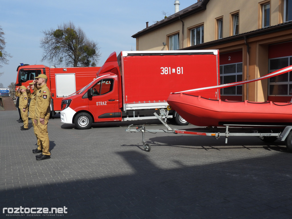 Strażacy z Zamościa i Skierbieszowa z nowym sprzętem ratowniczym