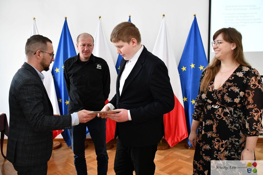 Wręczenie Stypendiów Sportowych Miasta Krasnystaw 2025