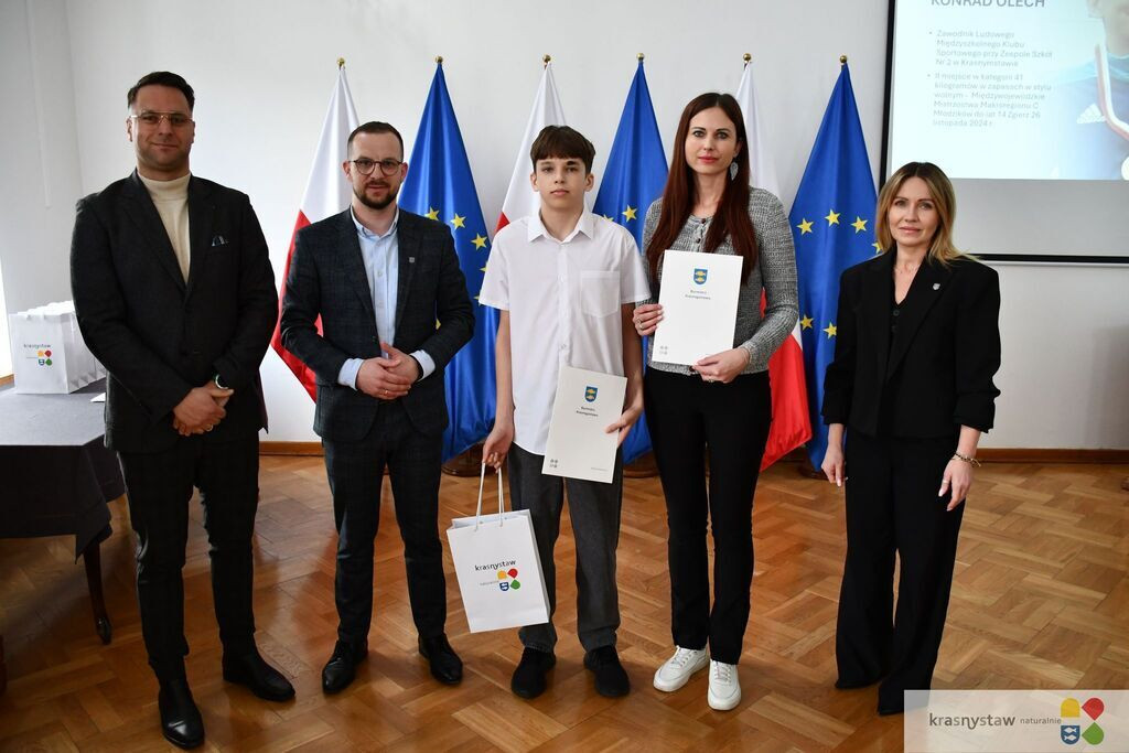 Wręczenie Stypendiów Sportowych Miasta Krasnystaw 2025