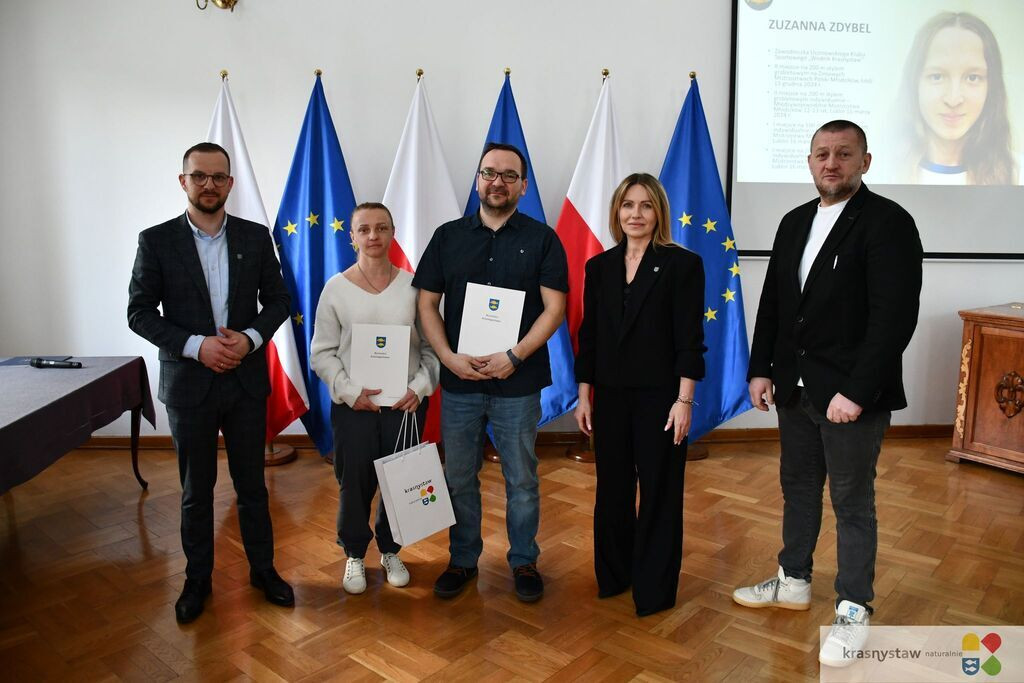 Wręczenie Stypendiów Sportowych Miasta Krasnystaw 2025