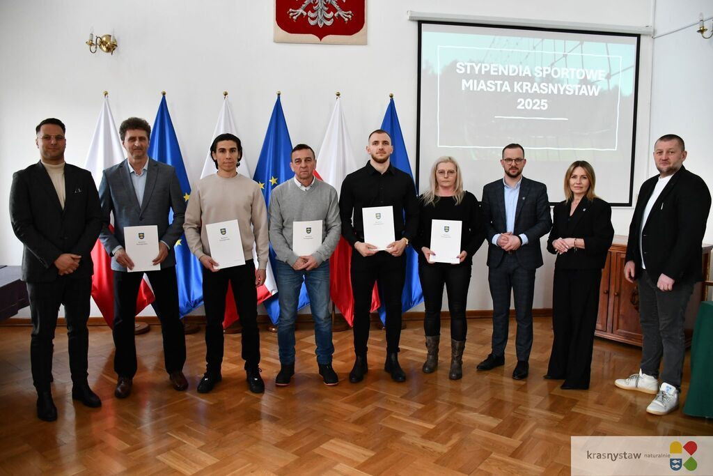 Wręczenie Stypendiów Sportowych Miasta Krasnystaw 2025