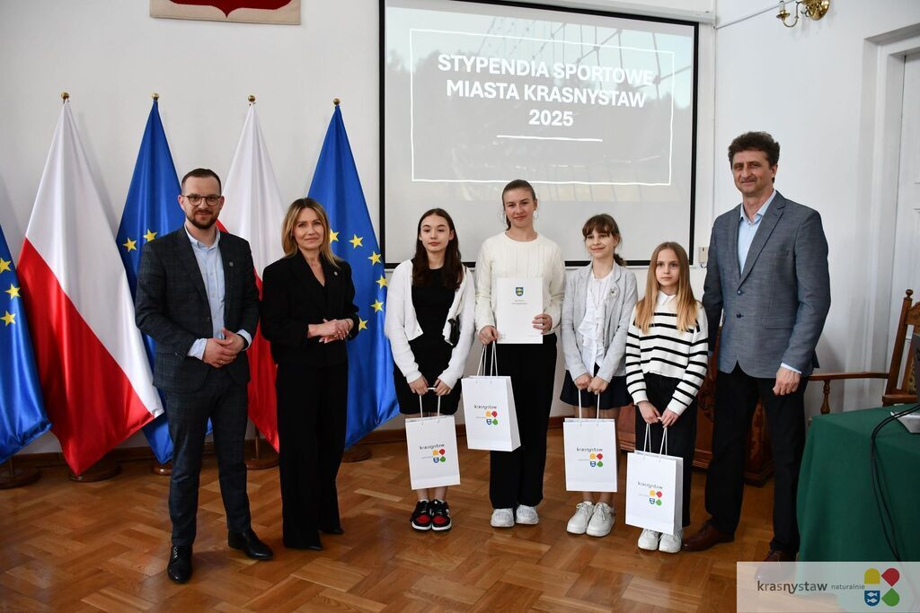 Wręczenie Stypendiów Sportowych Miasta Krasnystaw 2025