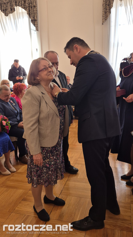 Razem 50 lat. Miasto Zamość podziękowało niespodzianką