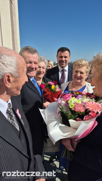 Razem 50 lat. Miasto Zamość podziękowało niespodzianką