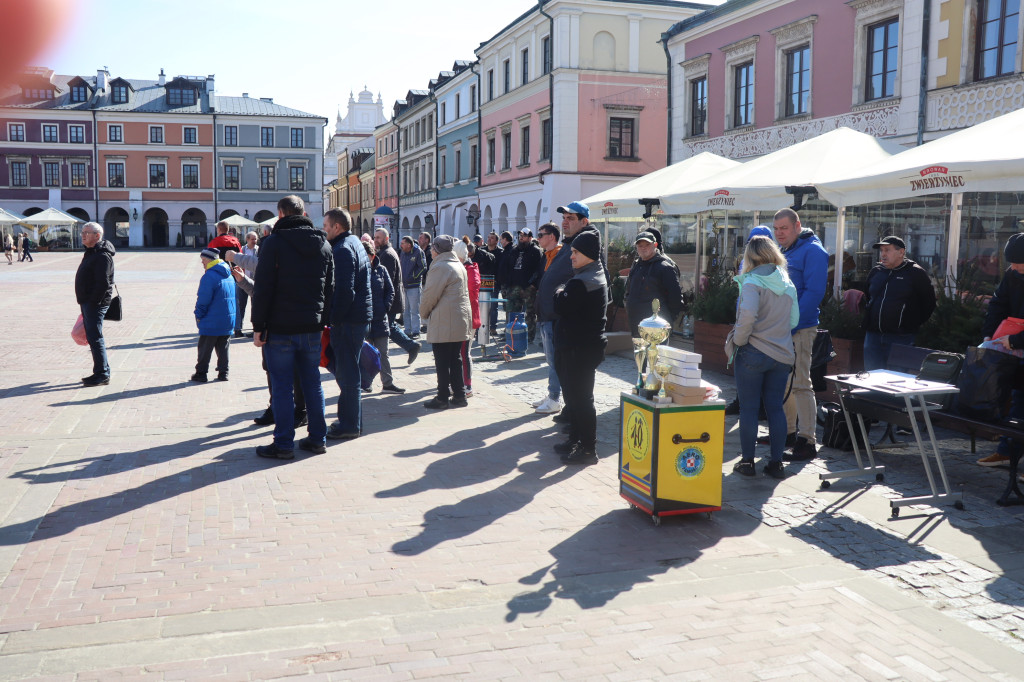 23. zawody balonów na gorące powietrze na Rynku Wielkim