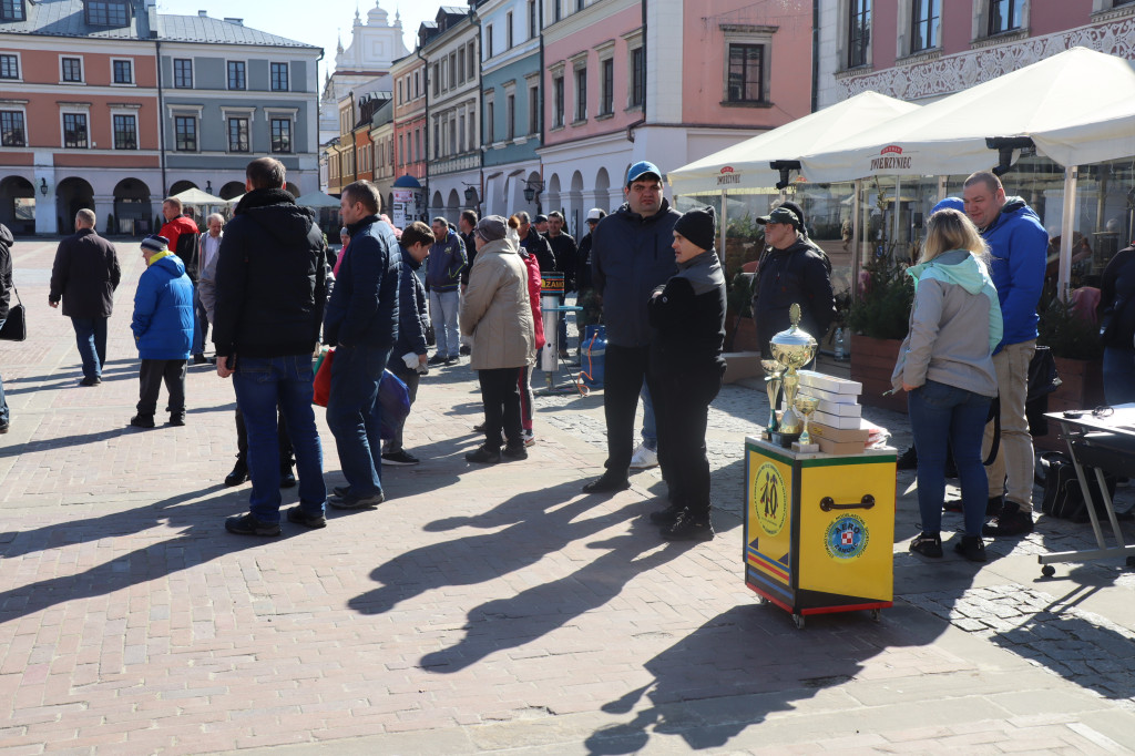 23. zawody balonów na gorące powietrze na Rynku Wielkim