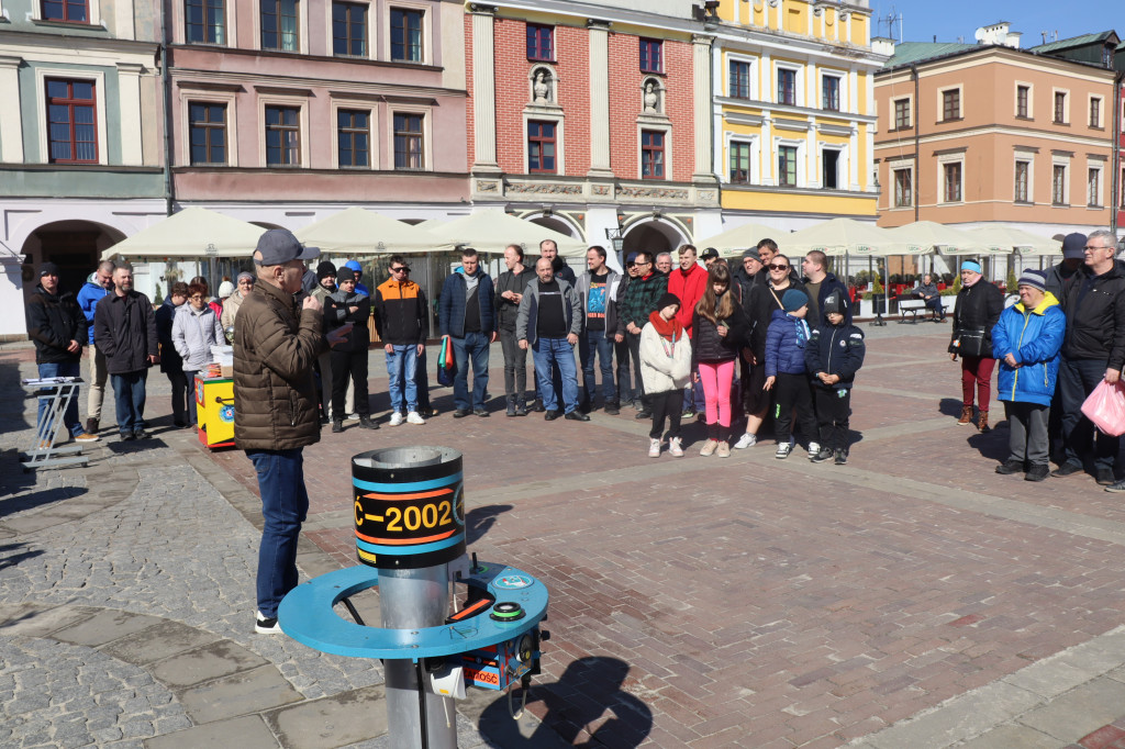 23. zawody balonów na gorące powietrze na Rynku Wielkim