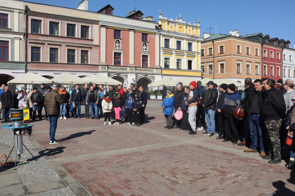 23. zawody balonów na gorące powietrze na Rynku Wielkim