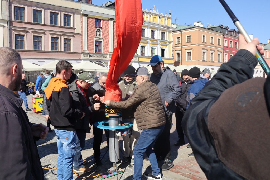 23. zawody balonów na gorące powietrze na Rynku Wielkim