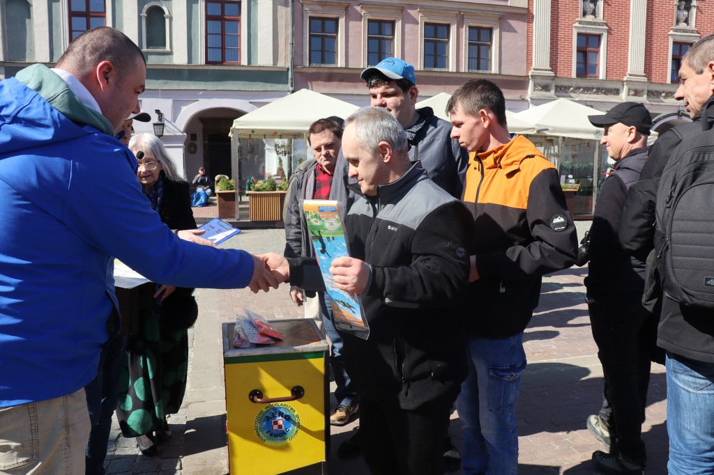 23. zawody balonów na gorące powietrze na Rynku Wielkim