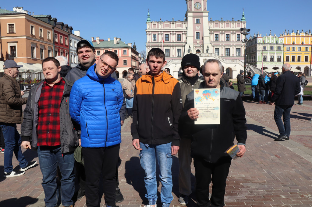 23. zawody balonów na gorące powietrze na Rynku Wielkim