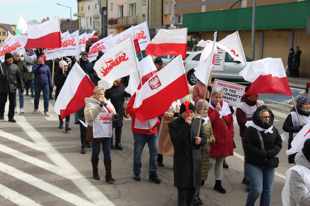 Pikieta Solidarności w Hrubieszowie