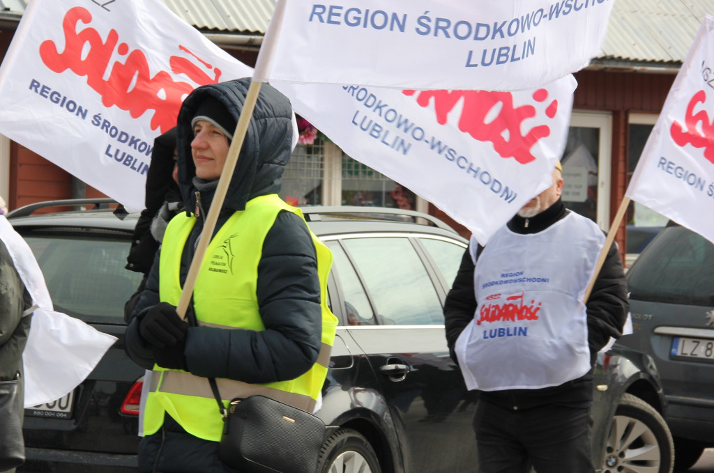 Pikieta Solidarności w Hrubieszowie