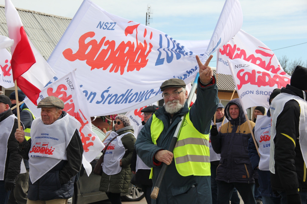 Pikieta Solidarności w Hrubieszowie