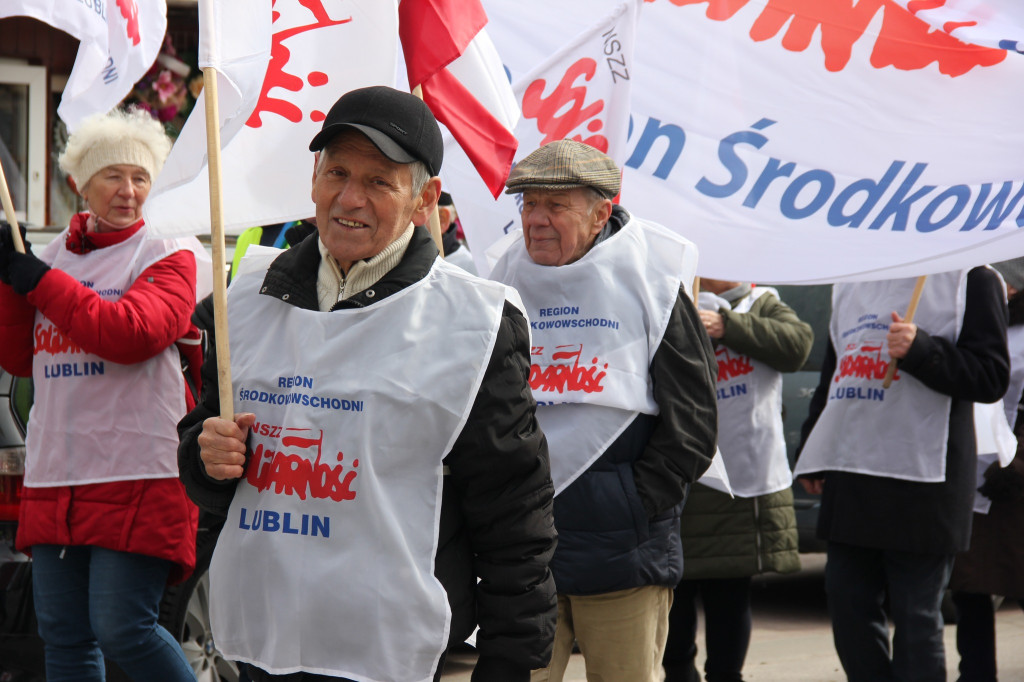 Pikieta Solidarności w Hrubieszowie