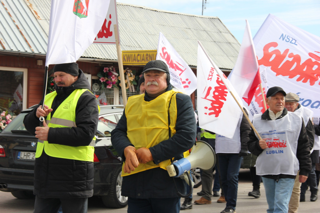 Pikieta Solidarności w Hrubieszowie