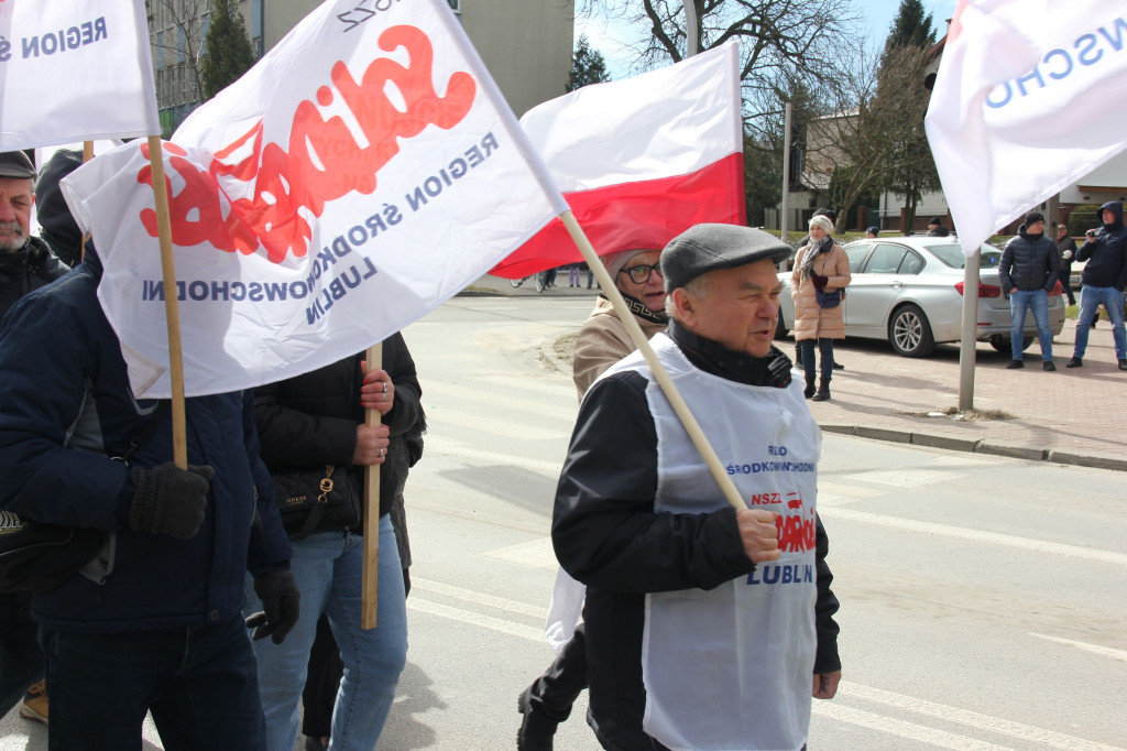 Pikieta Solidarności w Hrubieszowie