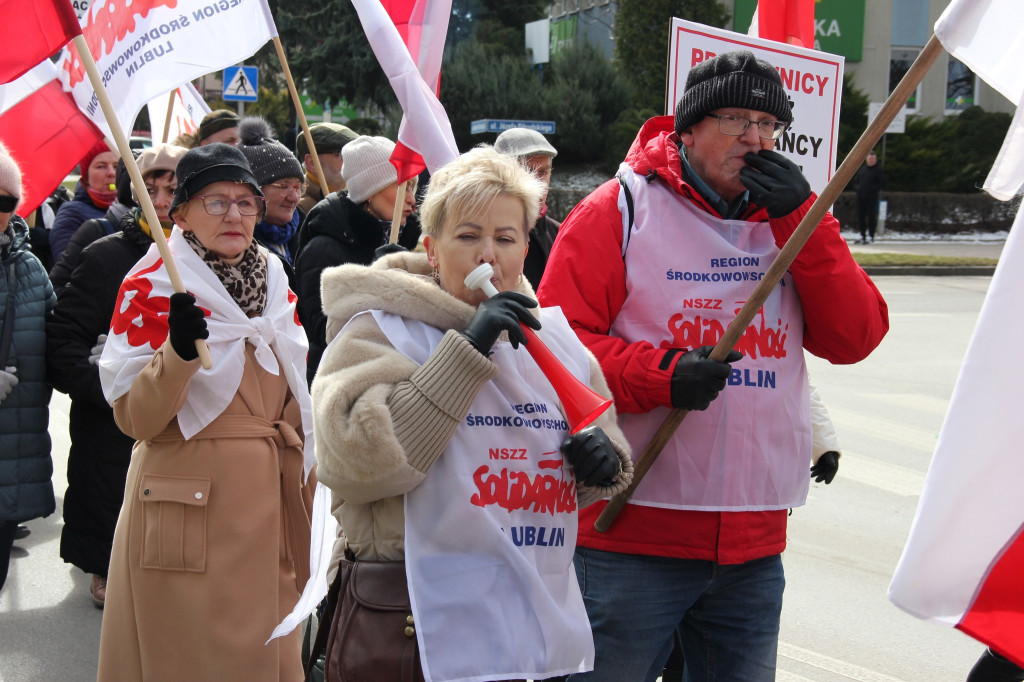 Pikieta Solidarności w Hrubieszowie