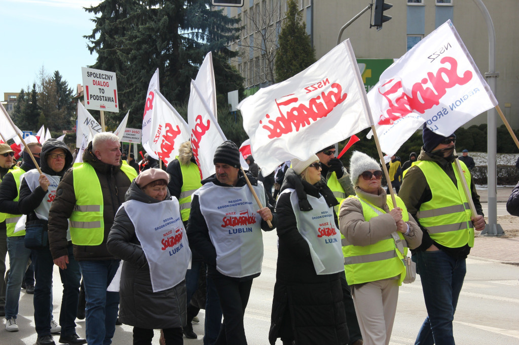 Pikieta Solidarności w Hrubieszowie