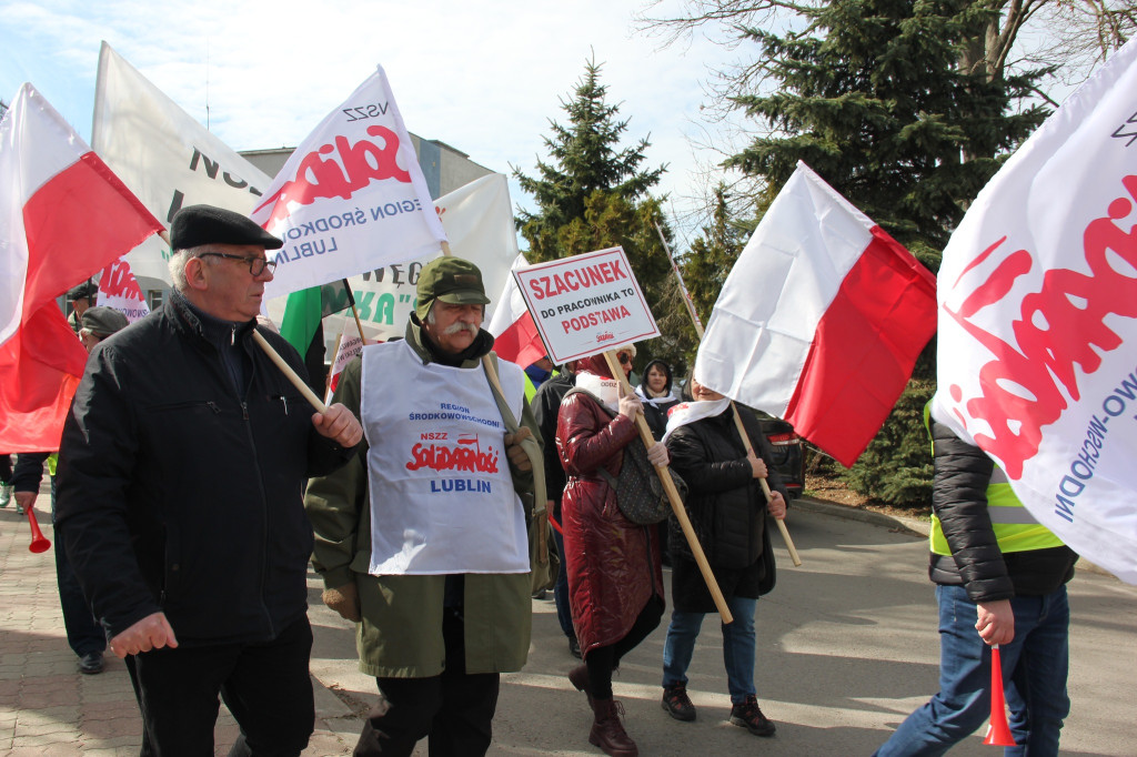 Pikieta Solidarności w Hrubieszowie