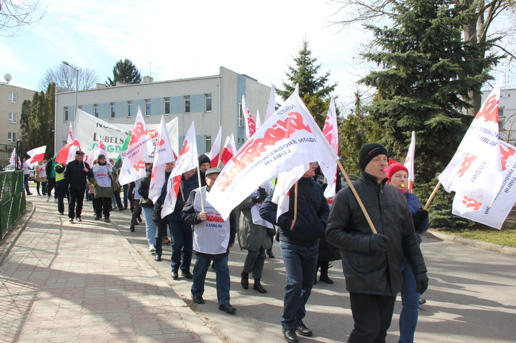 Pikieta Solidarności w Hrubieszowie