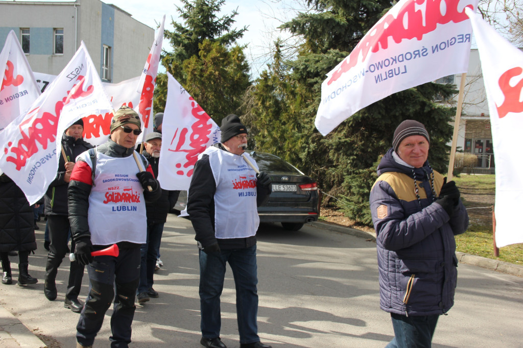 Pikieta Solidarności w Hrubieszowie