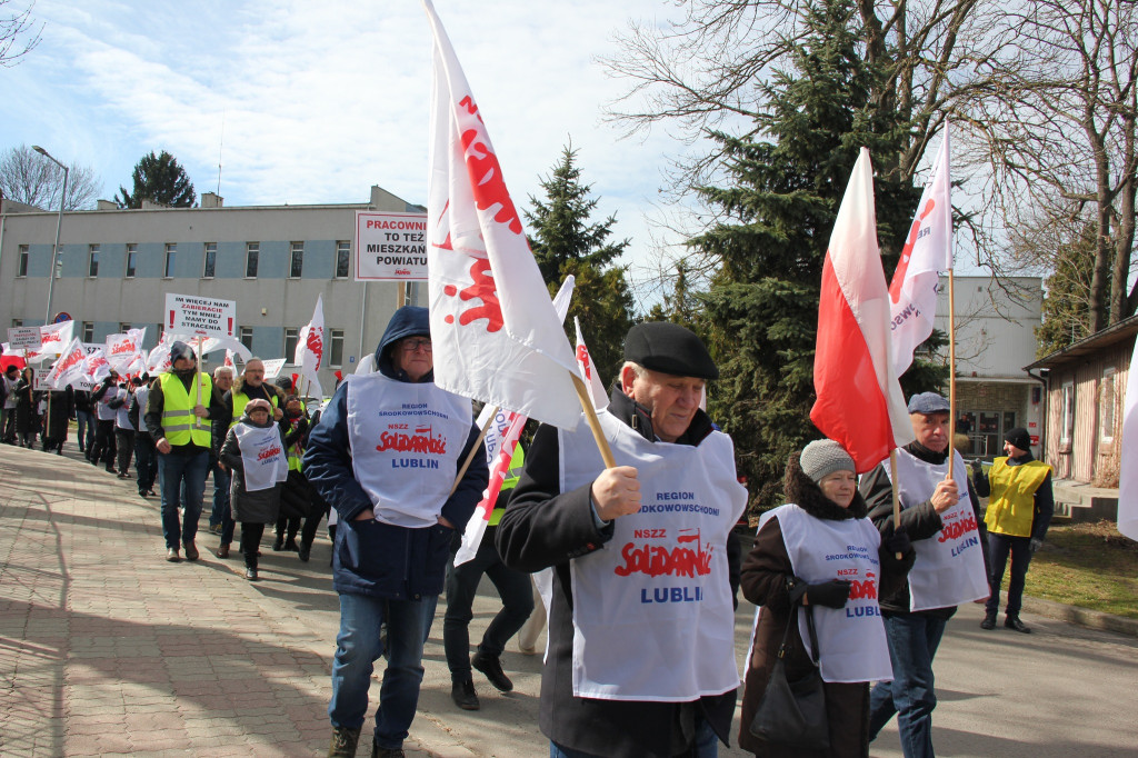 Pikieta Solidarności w Hrubieszowie