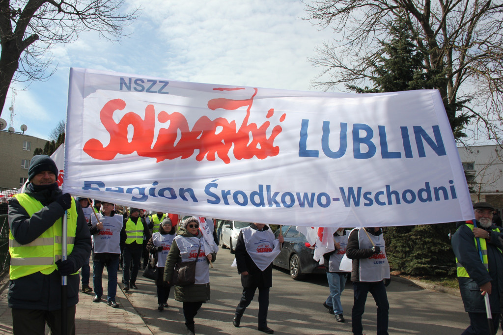 Pikieta Solidarności w Hrubieszowie