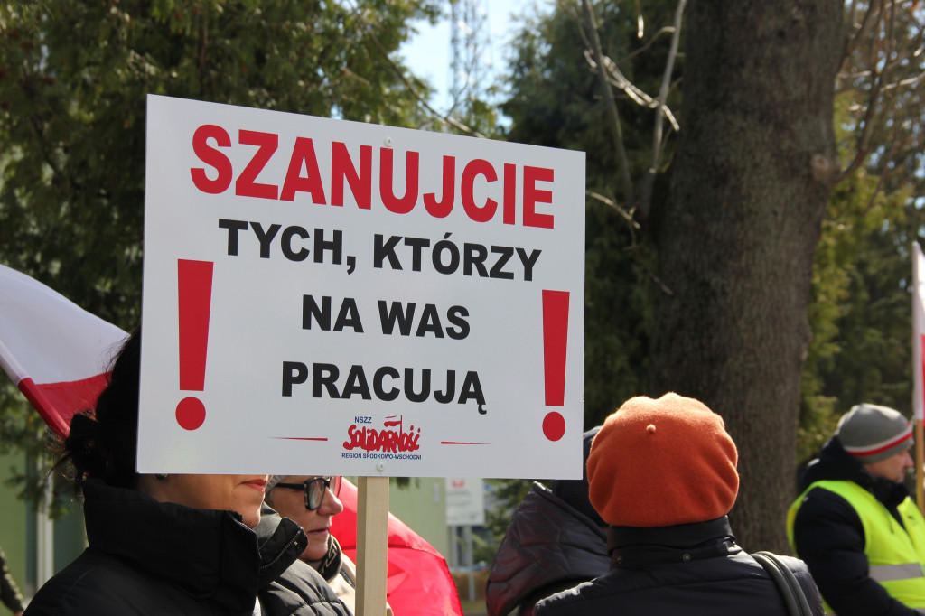 Pikieta Solidarności w Hrubieszowie