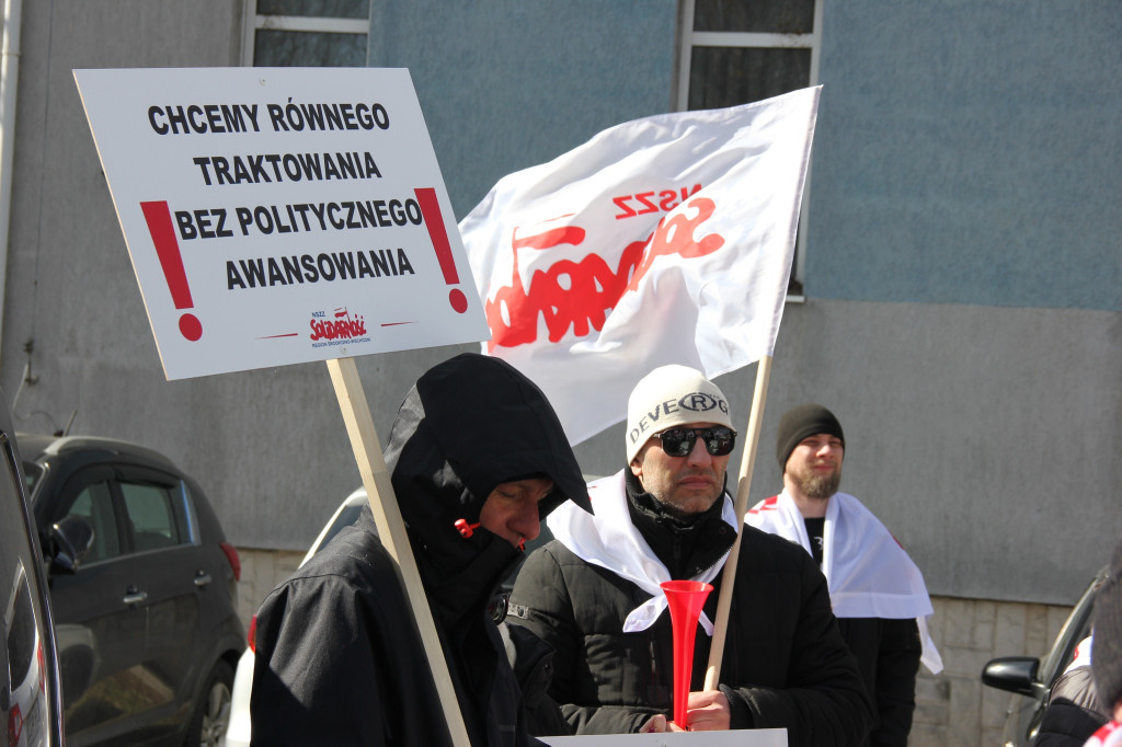 Pikieta Solidarności w Hrubieszowie