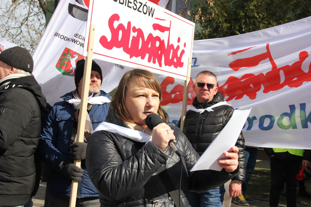 Pikieta Solidarności w Hrubieszowie