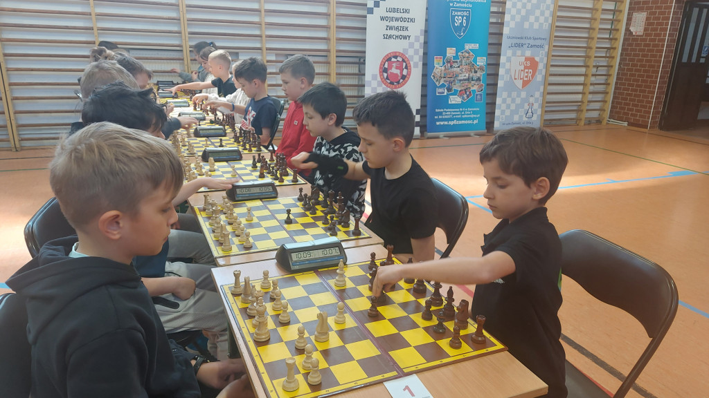 II Lubelska Wojewódzka Liga Szachowa Juniorów 2025 w SP6 Zamość