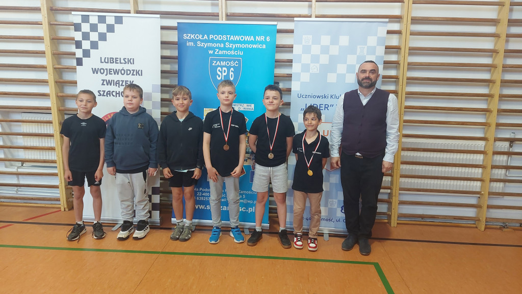 II Lubelska Wojewódzka Liga Szachowa Juniorów 2025 w SP6 Zamość