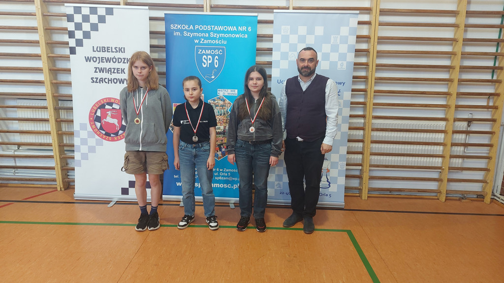 II Lubelska Wojewódzka Liga Szachowa Juniorów 2025 w SP6 Zamość