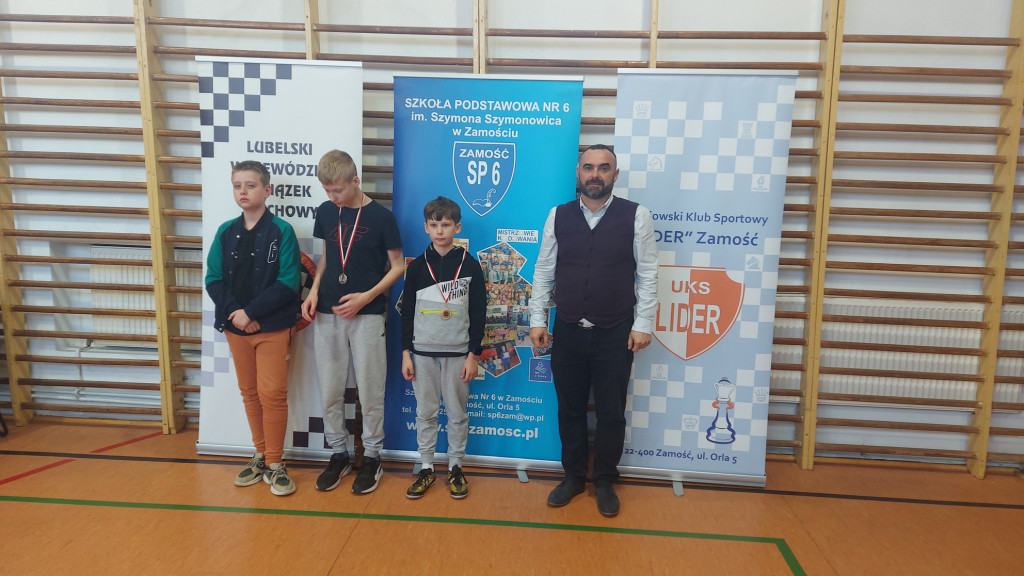 II Lubelska Wojewódzka Liga Szachowa Juniorów 2025 w SP6 Zamość