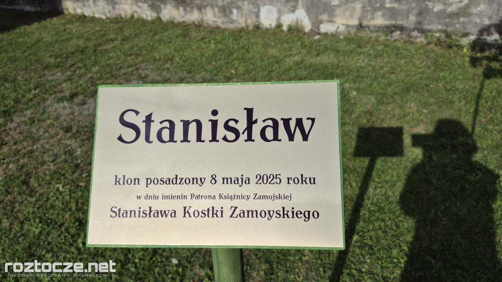 Imieniny patrona Książnicy Zamojskiej