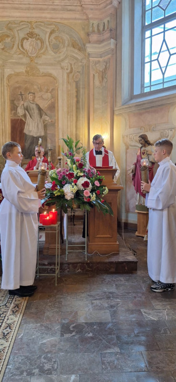 Wodna procesja w Zwierzyńcu