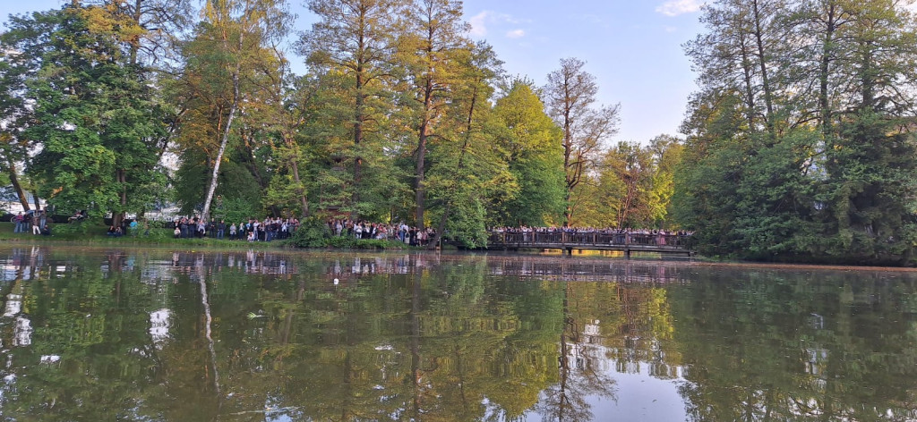 Wodna procesja w Zwierzyńcu