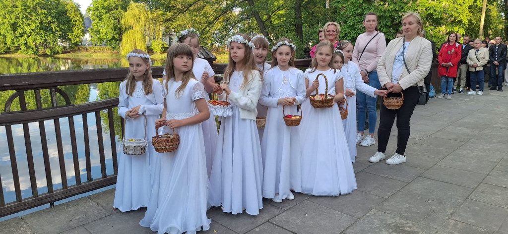 Wodna procesja w Zwierzyńcu