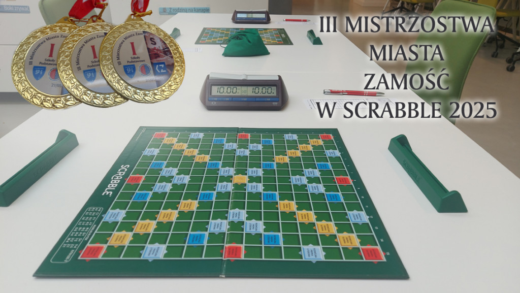 III Mistrzostwa Miasta Zamość w SCRABBLE 2025