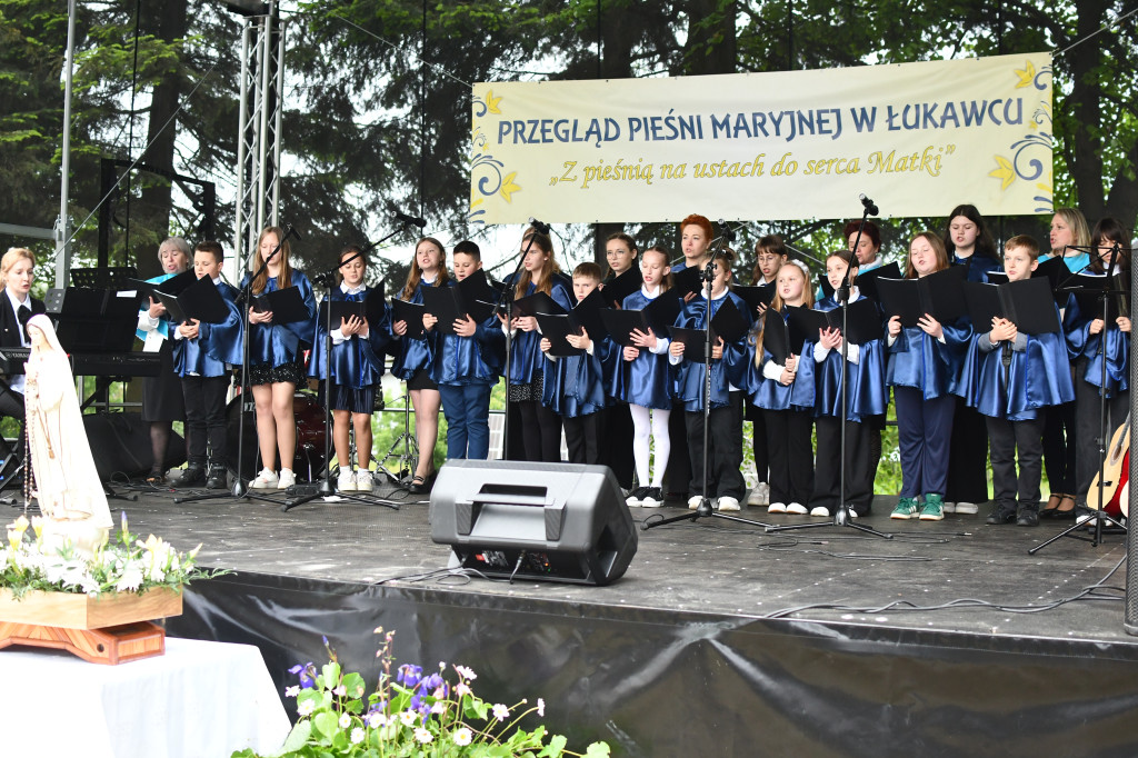 Przegląd Pieśni Maryjnej w Łukawcu