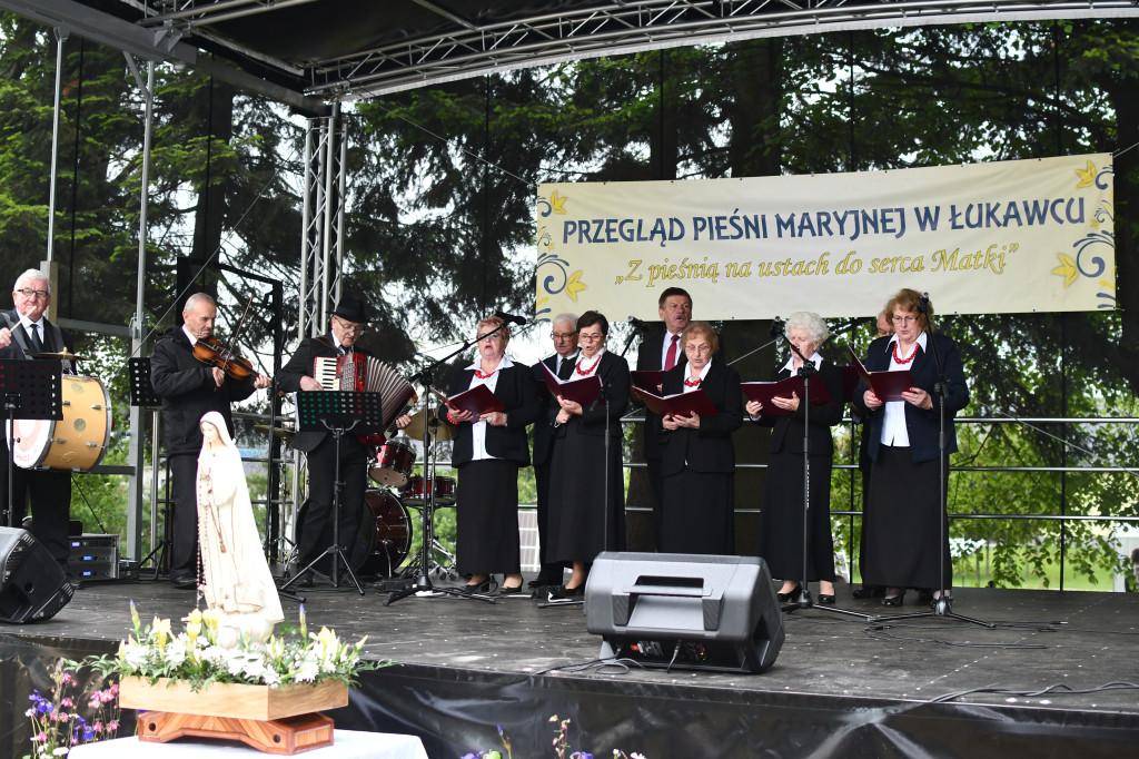 Przegląd Pieśni Maryjnej w Łukawcu