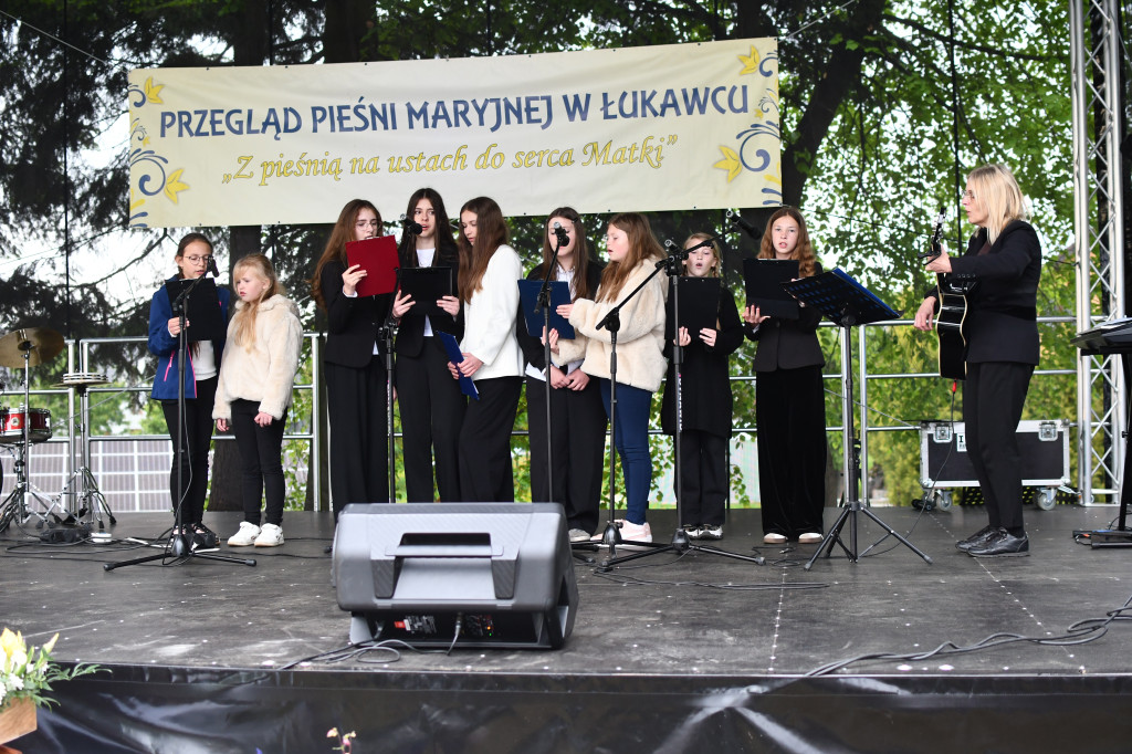 Przegląd Pieśni Maryjnej w Łukawcu