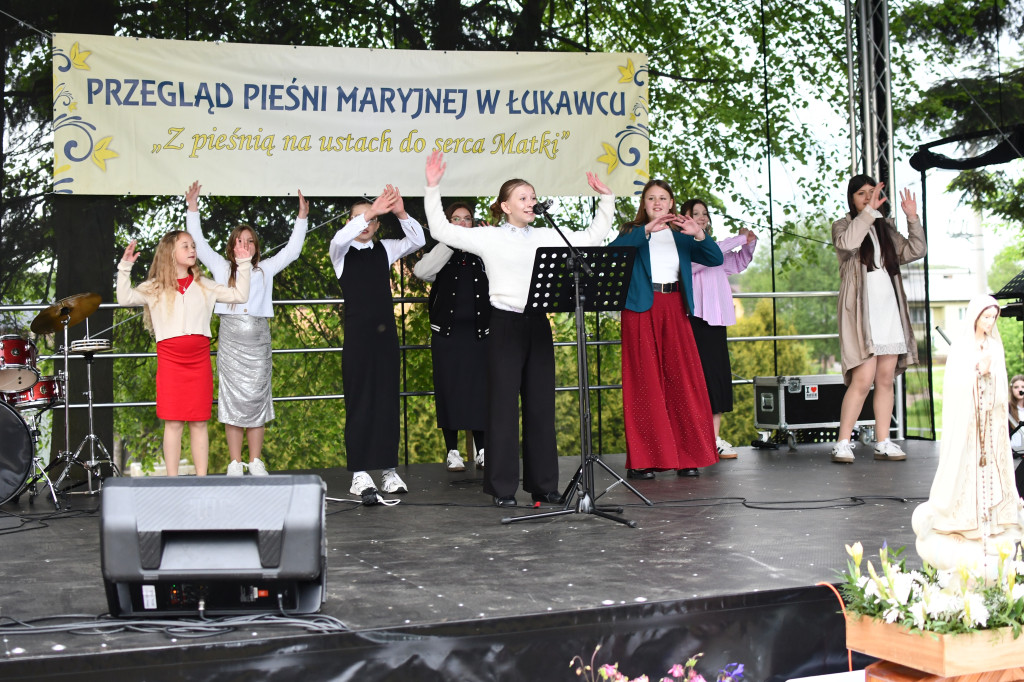 Przegląd Pieśni Maryjnej w Łukawcu