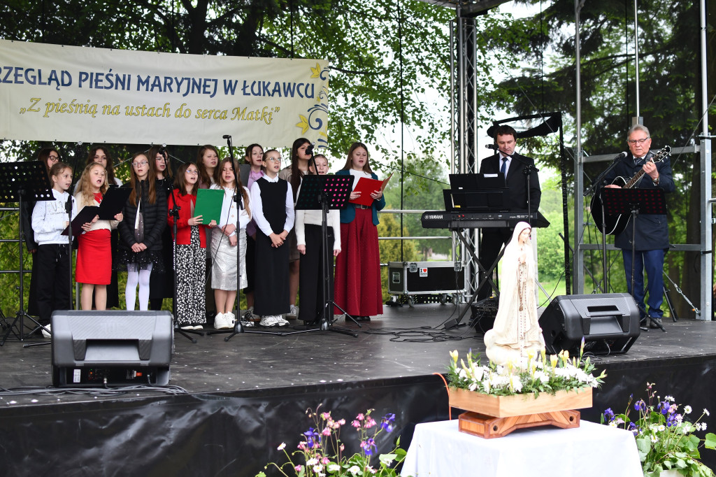 Przegląd Pieśni Maryjnej w Łukawcu